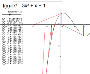 Newton raphson matlab picture